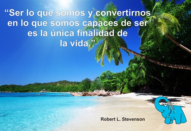 Ser lo que somos y convertirnos en lo que somos capaces de ser es la única finalidad de la vida.